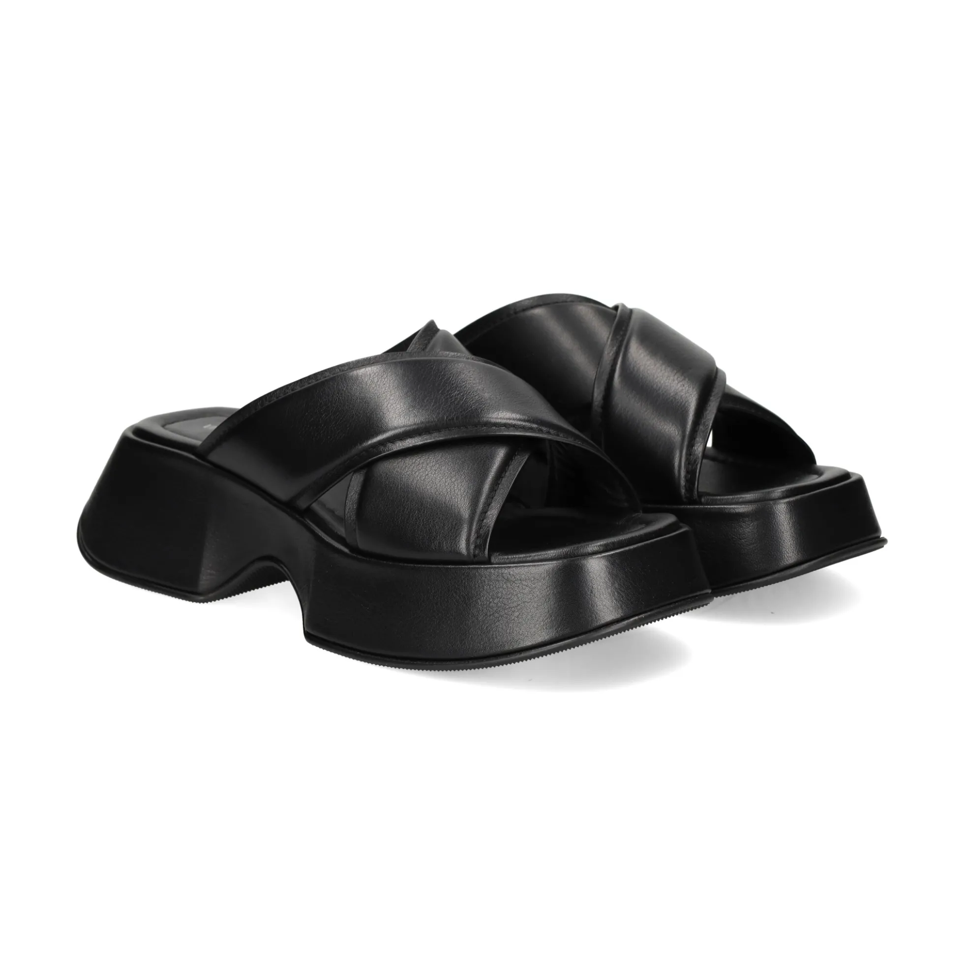 VIC MATIE Sandalias con plataforma de Mujer 1E1502D 101 NEGRO