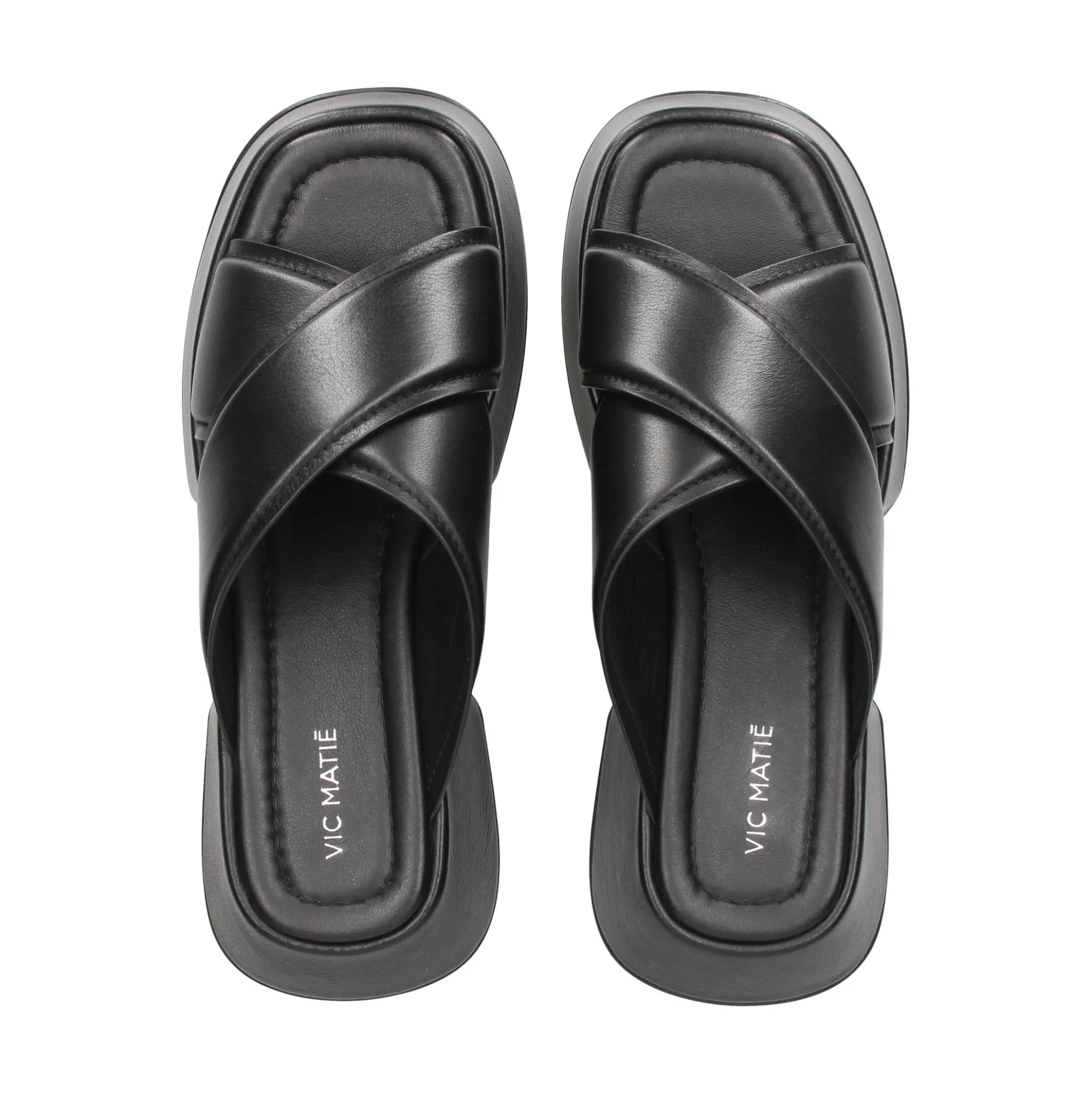VIC MATIE Sandalias con plataforma de Mujer 1E1502D 101 NEGRO