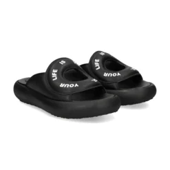 VIC MATIE Sandalias planas de Mujer 1E1208D 101 NEGRO