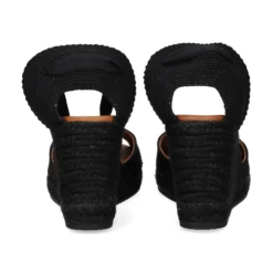 VIGUERA Sandalias cuña de Mujer 2133 NEGRO
