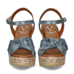 VIGUERA Sandalias cuña de Mujer 2144 JEANS