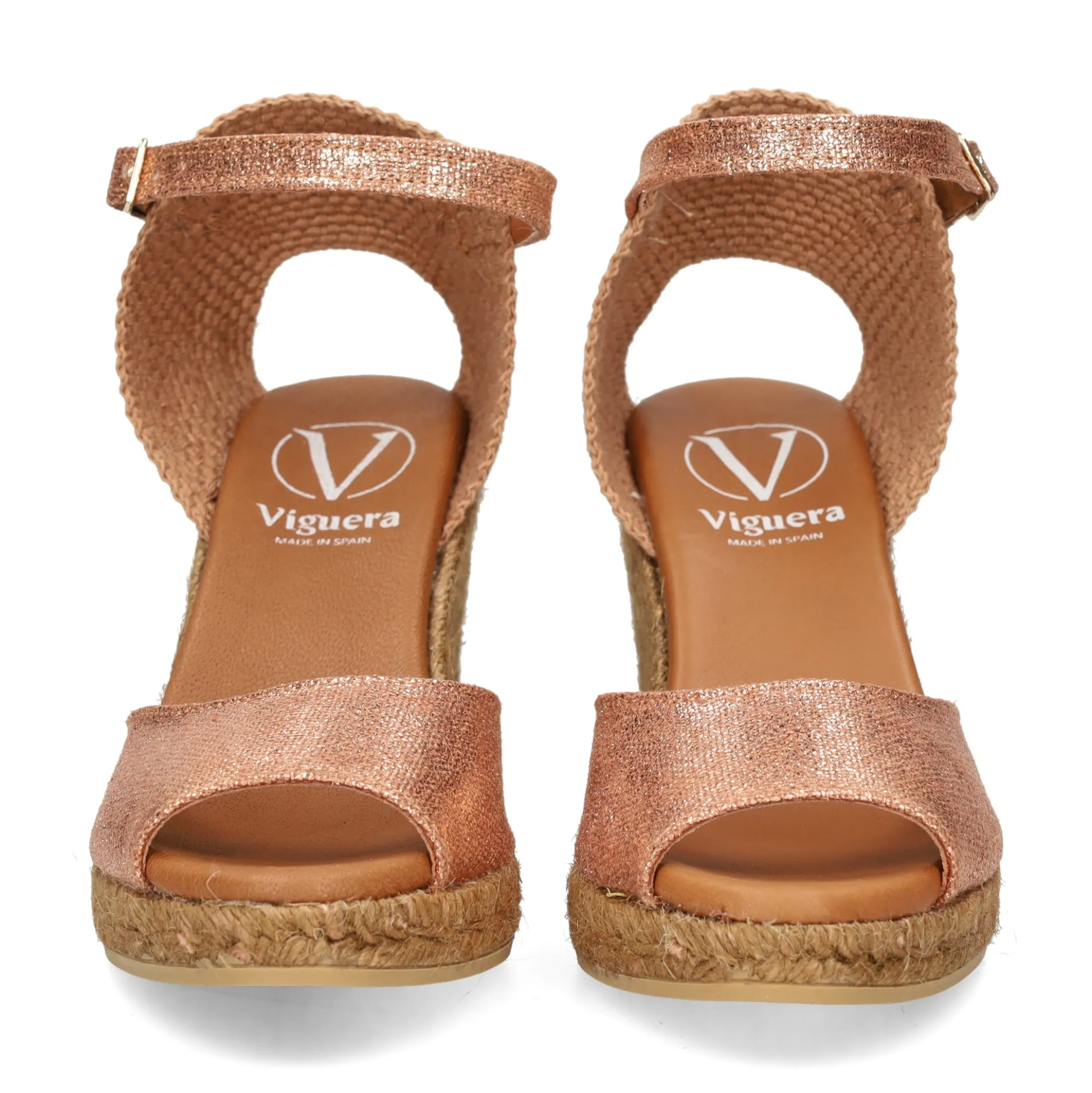 VIGUERA Sandalias cuña de Mujer 2134 CUERO