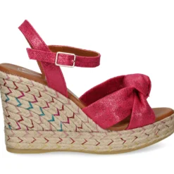 VIGUERA Sandalias cuña de Mujer 2144 604 FUXIA