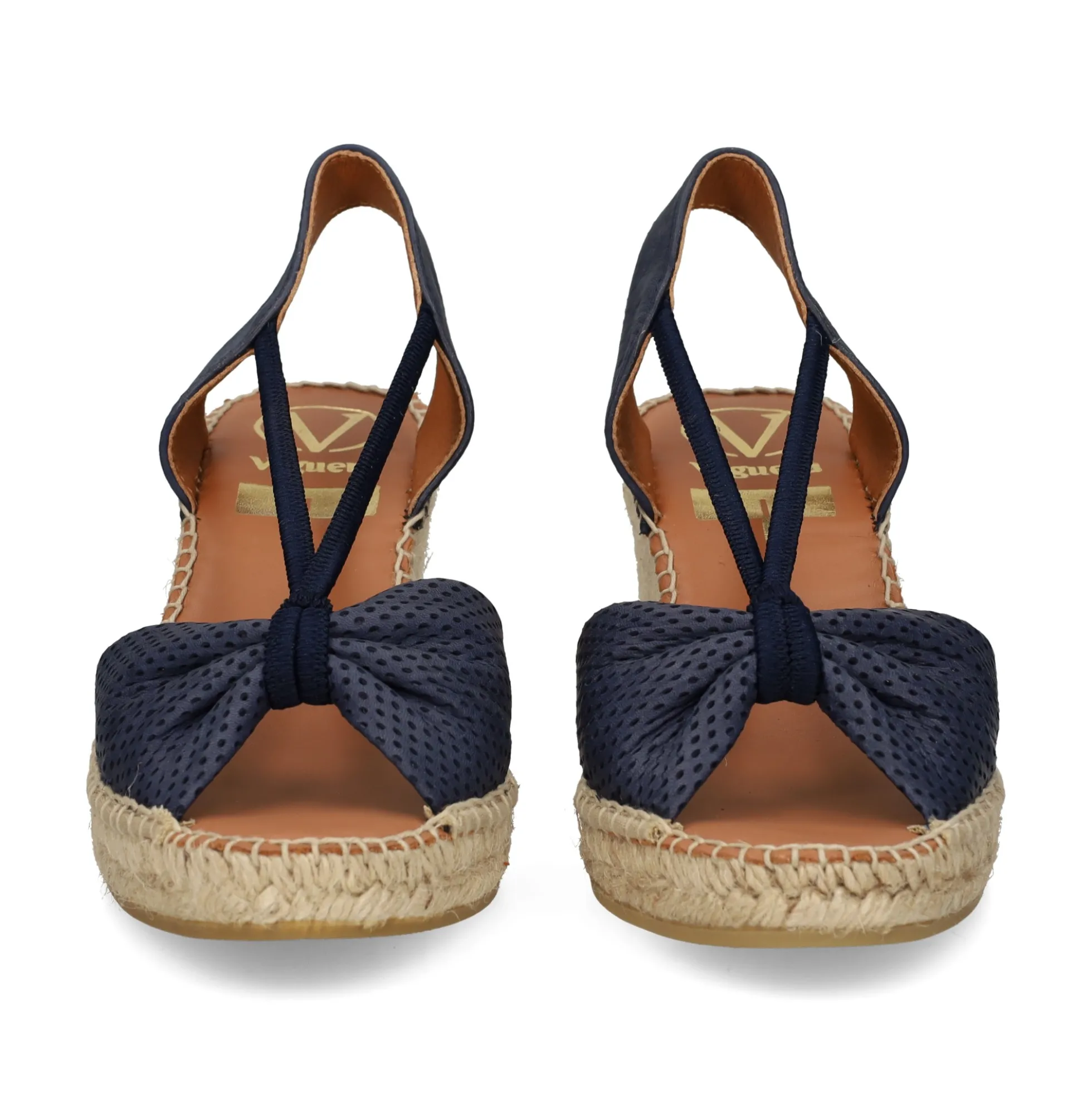 VIGUERA Sandalias cuña de Mujer 1909 MARINO