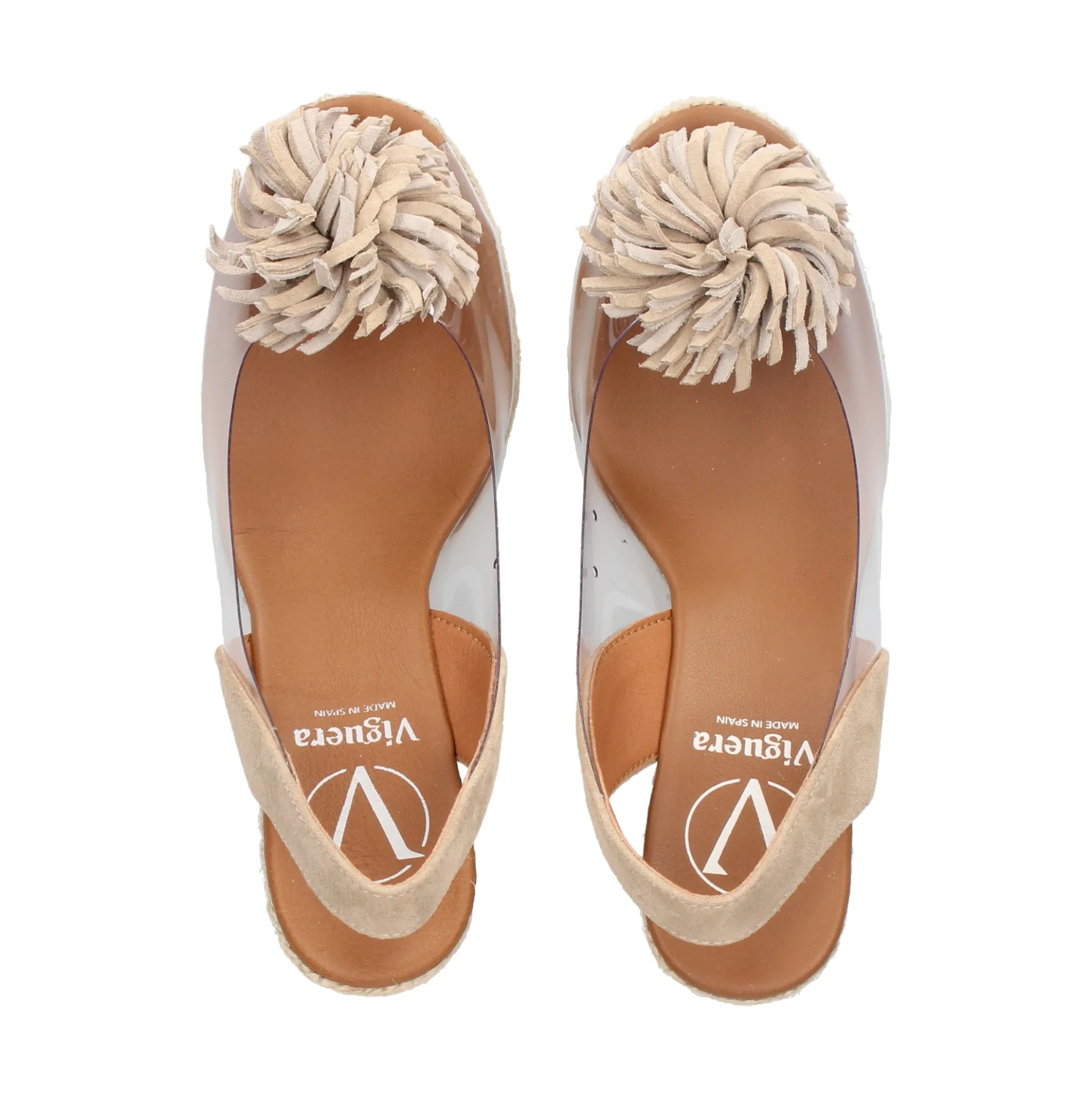 VIGUERA Zapatos cuña 0294 DESERT