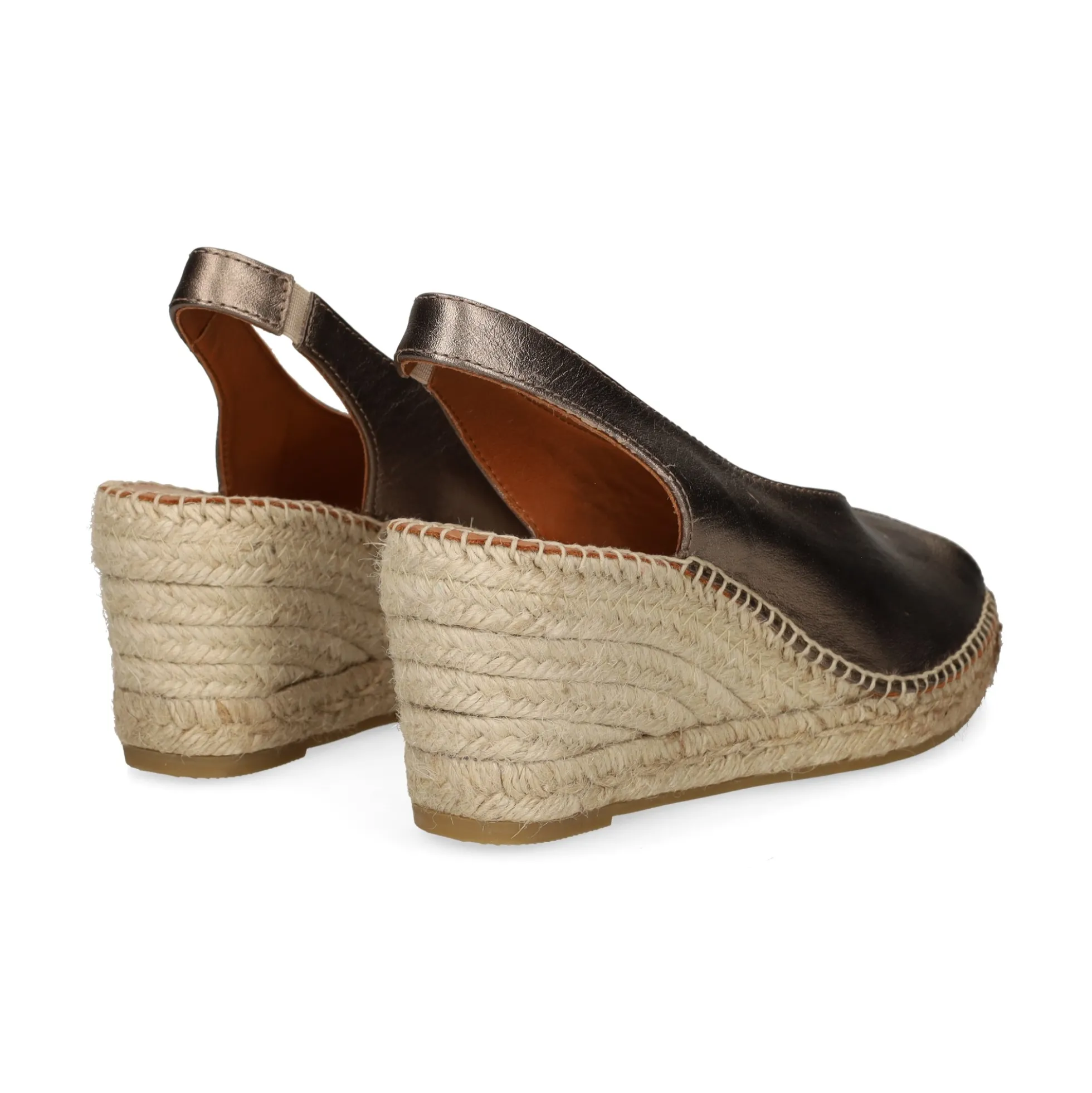 VIGUERA Zapatos cuña 2127 FUMO