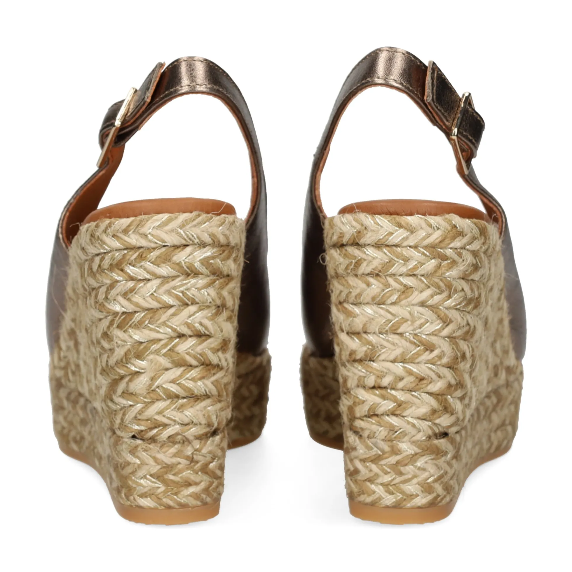 VIGUERA Zapatos cuña 1823 FUMO
