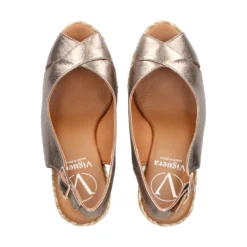 VIGUERA Zapatos cuña 1823 FUMO