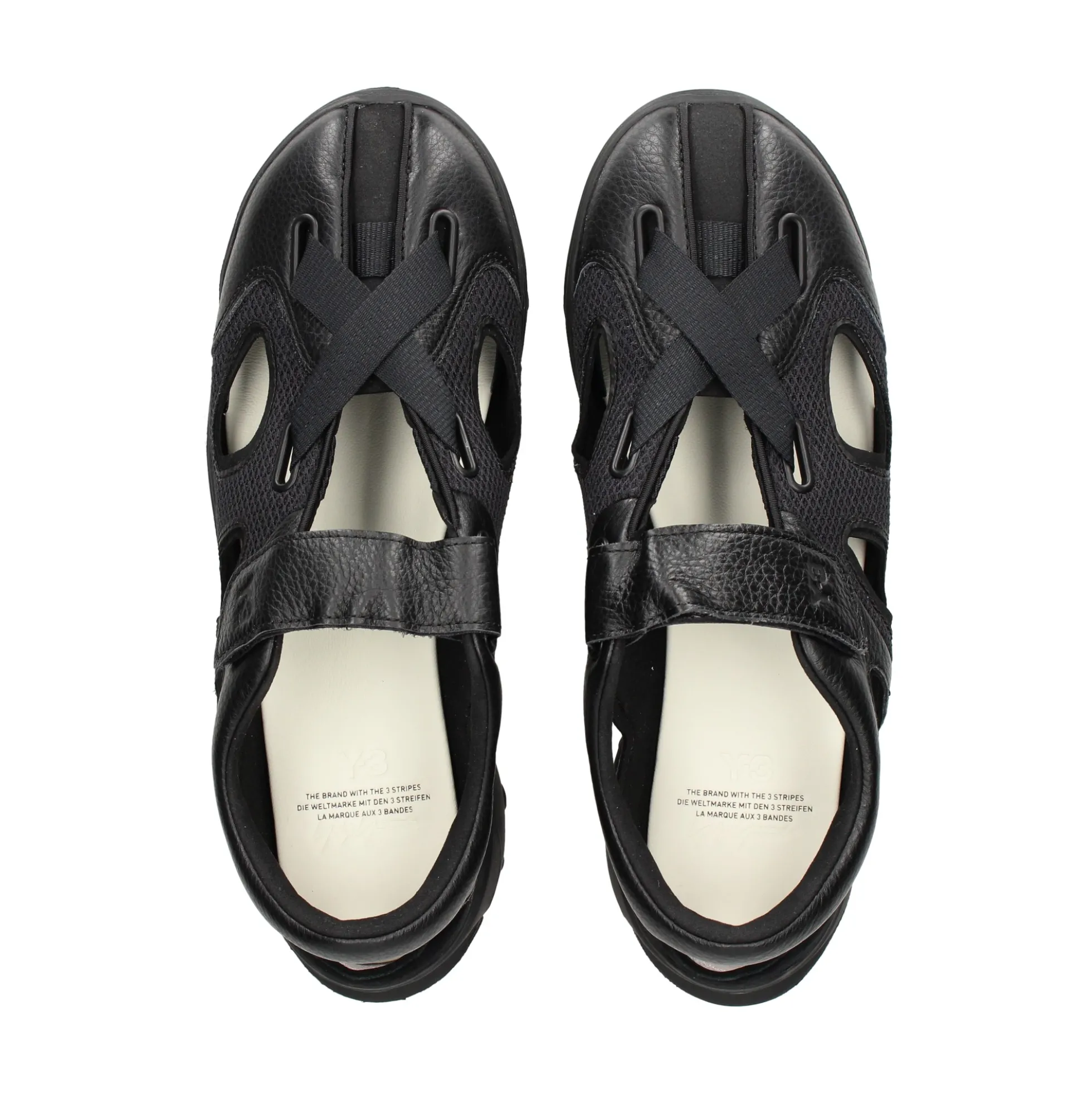 Y3 ADIDAS Zapatillas de Hombre Y-3 GSG9 SANDAL NEGRO