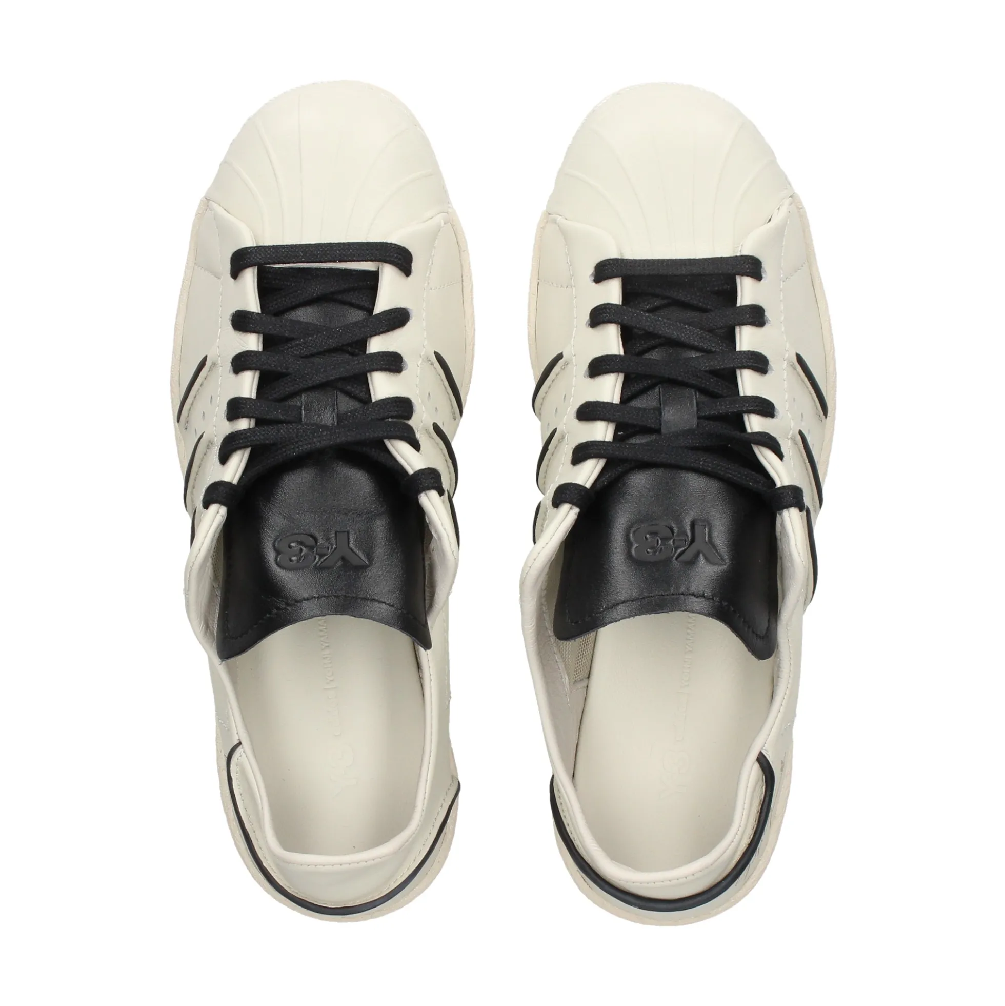 Y3 ADIDAS Zapatillas de Mujer SUPERSTAR TALC/TALC/BLACK