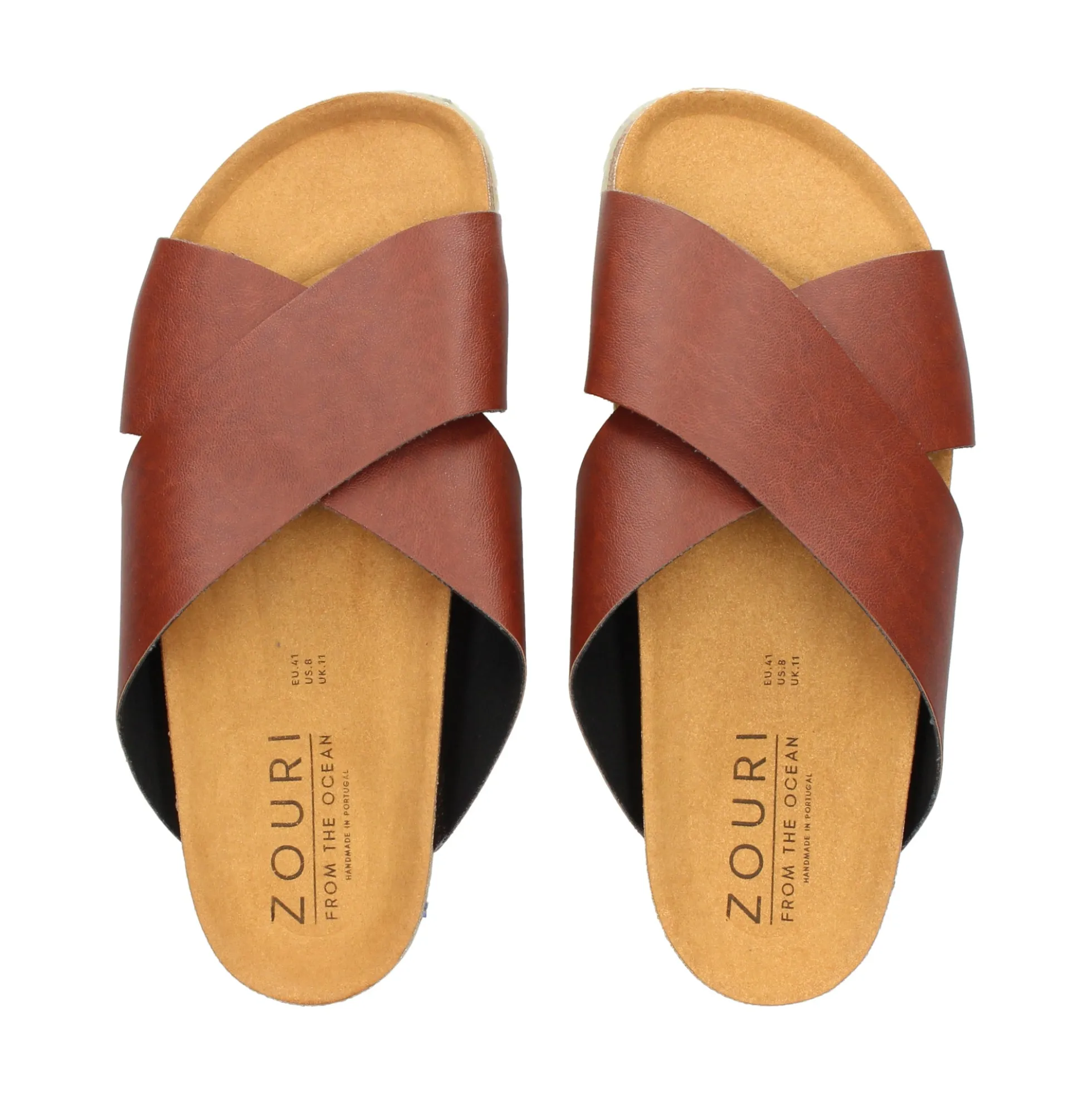 ZOURI Sandalias de Hombre SUN RUST