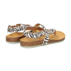 ZOURI Sandalias planas de Mujer ISLE ALGAE
