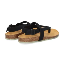 ZOURI Sandalias planas de Mujer ISLE NEGRO