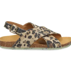 ZOURI Sandalias planas de Mujer CORAL