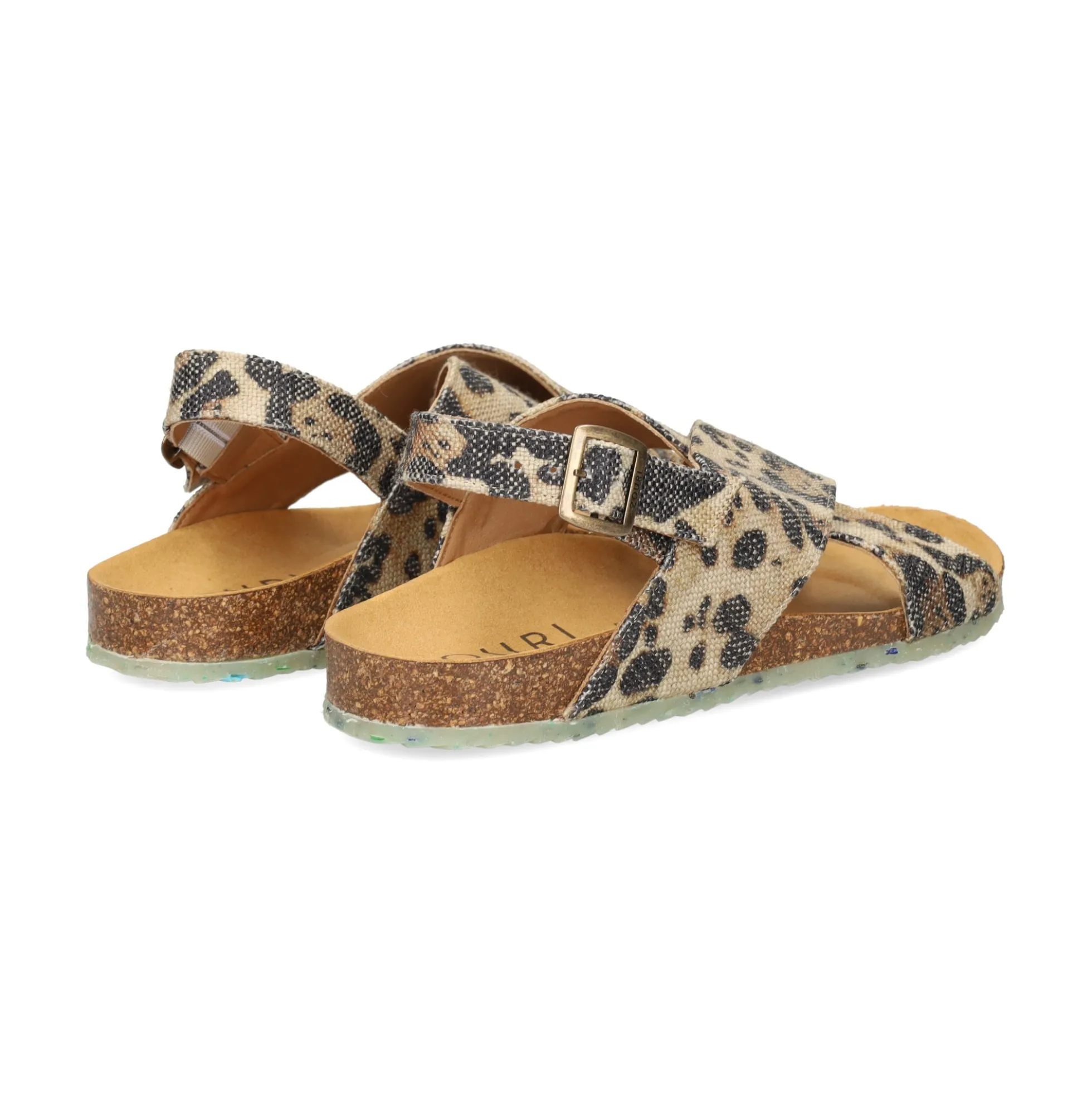 ZOURI Sandalias planas de Mujer CORAL
